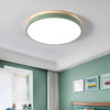 Macaron LED bedroom ceiling light