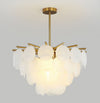 French cream shell chandelier