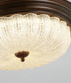 American retro bedroom ceiling lamp