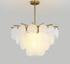 French cream shell chandelier