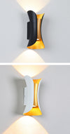 Simple LED outdoor garden wall light