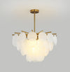 French cream shell chandelier