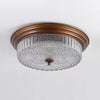 American retro bedroom ceiling lamp