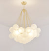 Cream Bubble Ball Chandelier