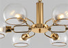 Antique Magic Bean Glass Chandelier