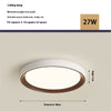 Japanese style retro LED bedroom ceiling lamp