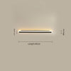 Minimalist long strip LED wall light