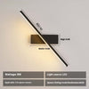 Minimalistische LED-Wandleuchte fürs Schlafzimmer