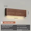 Walnut LED Wall Light