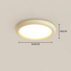 Cream style bedroom LED ceiling lamp