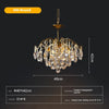 French retro glass chandelier