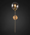 Nordic glass ball bedside corridor wall lamp