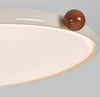 Cream style flying saucer bedroom ceiling lamp