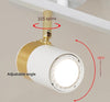 Rotatable LED bathroom wall light