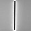 Black strip LED courtyard aisle wall light