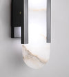 Natural marble background wall led wall lamp