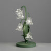 French flower table lamp