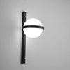 Nordic green plant outdoor corridor wall lamp