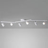 Modern simple long strip living room ceiling lamp