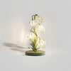 French flower table lamp