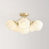 Nordic creative flower ceiling lamp