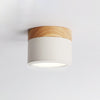 Nordic solid wood led aisle ceiling light