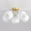 Nordic creative flower ceiling lamp