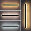 Minimalist long strip LED wall light