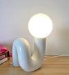 Creative personality glass table lamp