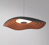 Wabi-sabi style lotus leaf dining pendant lamp