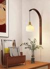 Medieval wabi-sabi style brass retro Nordic study living room bedroom bedside bathroom restaurant corridor wall lamp