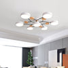 Nordic log led ceiling light