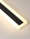 Modern simple long strip LED restaurant ceiling light