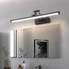 Bathroom mirror wall light