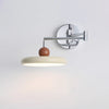 Foldable flying saucer wall lamp