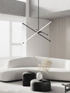 Minimalist line chandelier