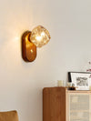 Ice glass wall lamp