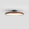 Adjustable walnut color ceiling lamp