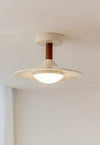 Retro creative flying saucer corridor balcony ceiling lamp