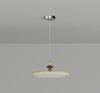 Cream style swing arm dining chandelier