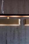 Minimalist long strip chandelier