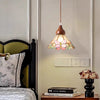 Vintage solid wood butterfly bedside chandelier