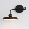 Foldable flying saucer wall lamp