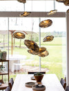 Creative glass cloud chandelier