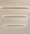 Minimalist long strip LED wall light