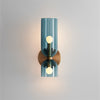 Creative aisle background wall glass wall lamp