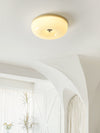 Vintage cream style Bauhaus ceiling lamp