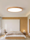 Japanese style ultra-thin bedroom ceiling lamp