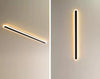 Minimalist long strip LED wall light