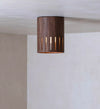 Chinese style walnut aisle corridor ceiling lamp